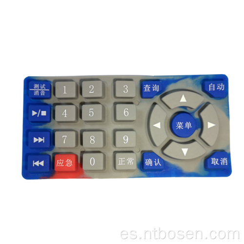 Teclado epoxi de alta cantidad personalizada para terminal POS